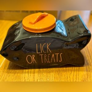 Rae Dunn Halloween Pet Canister
